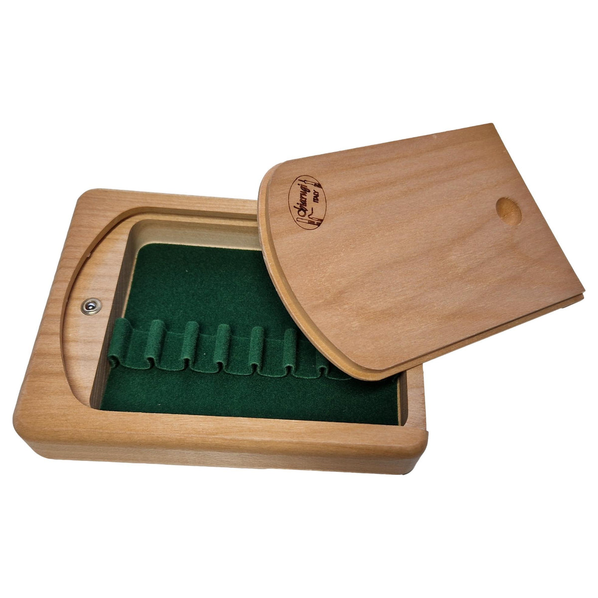 Wooden Contra Reed Case (8 Reeds) — Crook and Staple