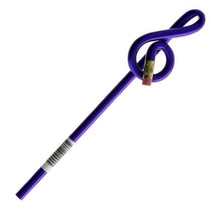 Bentcil: Treble Clef Pencil (Purple)