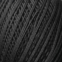 Bassoon Reed Thread Wrapping (260m, cotton) - Black - Crook and Staple