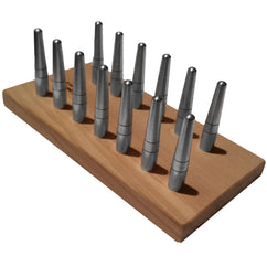 Chiarugi Reed Drying Board with 13 Fixed Bassoon Mandrels - Crook and Staple